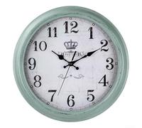 Feegow 33cm Round Wall Clock Teal Silent for battery Op 33cm Round Wall