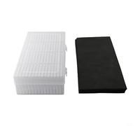 Feegow 60 Pieces Coin Holder Capsules, 20Mm/25mm/30mm/35mm/40mm Collection Organizer Storage Box Coin Capsule Case Container Square With Spacers(black)