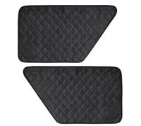 Feegow 600D Oxford Pet Car Door Guard Washable Black | 600D Oxford fabric, cotton filled, machine washable, for durable black finish, resists tears and stains