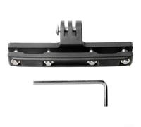 Feegow Action Camera Mount for Bike Saddle Rear View Angles | Fits most bike saddles, 2-bowl design, reinforced nylon, includes install tool, rear view angles