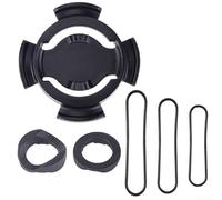 Feegow Bike Handlebar Bracket with 3 Straps for Polar | High-grade plastic, long for service life, fits for polar V650 M460 M450, includes spacers and straps