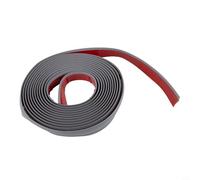 Feegow Carpet For Edge Strip Floor Transition Trim for 10mm Carpets - Flexible TPE Seam Cover, 6m Roll, Light Grey (Parent)(LIGHT GREY 6M)