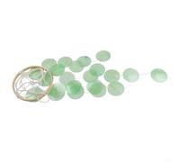 Feegow Decorative Shell Wind Chimes for Outdoor & Indoor Use - Garden Hanging Decoration Featuring Soothing Melodies, Natural Seashells, 73 cm Length, Bohemian Style(GREEN)
