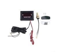 Feegow Digital Water Gauge Kit with Sensor, DC 9V-36V, 0-120°C, 16mm Screw, Cable, Plastic Shell for Car Engine