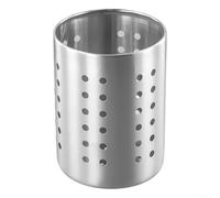 Feegow Kitchen Sink Organisers, Cutlery Drainer for Kitchen Utensil, Stainless Steel Sink Tidy, Rust Proof Sponge (10x12.5cm)