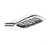 Feegow Left Fender Air Vent Chrome Wing Cover for Maserati | Levante OE 670065951 670139652 Silver Side Intake Trim Front Bumper Air Duct Car Exterior Outlet