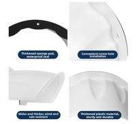 Feegow Outdoor Security Camera Cover - Waterproof & UV-Resistant Protective Cap for Surveillance Cameras, Robust Plastic Construction, 29 x 20.5 x 15.7 cm