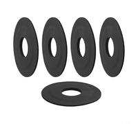 Feegow Replacement Silicone Flush Valve Seal For Ring for Siamp 45 / Storm 33A Toilets - 2.85" Diameter Waterproof Drain Valve Sealing Washer, Compatible with Toilet(5PCS)