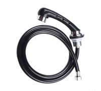 Feegow Salon Shower Head, Hairdressing Shower Head Alloy Shampoo Shower Head, Shampoo Bed Chair Shower Head Hair Salon Adapter Shower Accessory