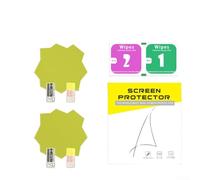 Feegow Screen Protector Compatible for Tamagotchi Paradise, Anti-Scratches HD Protective Film, Flexible & Clear, Fun Gifts For Girls And Boys(Yellow Soft film)