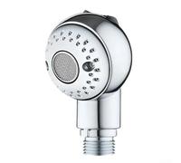 Feegow Shower Head For Hair Washing Bed, Meridian Brush Nozzle With 2-Speed Pressure Boosting Switch, Ergonomic Salon Showerhead For Adults Kids Pets, Abs Construction(Stainless steel)