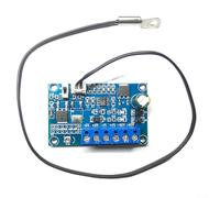 Feegow Thermostat Fan Module for PWM, PC Fan Temperature Speed Controller Governor, Automatic CPU High Temperature Cooling Module For 2/3/4-Wire DC Fans