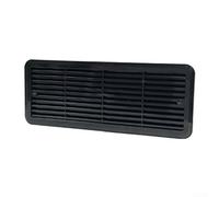 Feegow Ventilation Grille For Thetford Refrigerators, Fridge Vent Mounting Grille 483X186mm, Campervan Vent Grille Weather Resistant(Black)