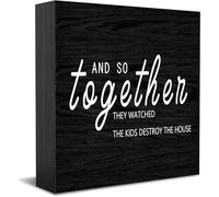 Feehiget A Friendly Reminder We Have A 24 Hour Cancellation Policy Enforced Home Office Decor Wooden Box Sign, Decorative Positive Office Desk Accessories Wood Plaque Wood Table Sign 5 X 5 Inch