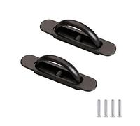FEEIMOL 2 Pieces Tatami Hidden Handles Recessed Door Handle Practical Concealed Embedded Floor Drawer Handle Knob Cupboard Invisible Cabinet Handles 85mm