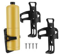 Feekoon 2 Pack Propane Torch Holder Wall Mount Durable Propane Holder for Easy Storage, Propane Torch Holder for Garage or Workshop Organization, 5.7×3.2×2.95in