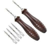 Feekoon Fish Venting Tool, Venting Kit for Deep Sea Fish with Stainless Steel Needle, Fishing Tackle for Saltwater Fishing Fish Release and Return (2 Pack), DC-Feekoon-323