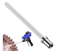 Feekoon Sand Blaster Long Nozzle Compatible with Le Lematec, Sandblasting Nozzle Tip Adapter for Soda and Walnut Blaster, Air Compressor, Abrasive Media Blasting Wand Accessory for Spot Blasting
