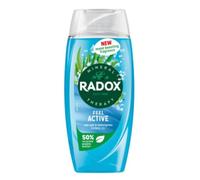 Feel Active Shower Gel, Sea Salt & Lemongrass, Mood Boosting Fragrance, 250ml