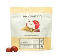 Feel Amazing High Dose 3000mg Ashwagandha Gummies - Supports Normal Psychological Function - Stress-Relieving - 60 Gummies - 1 Month Supply