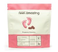 Feel Amazing Pregnancy Complex Folic Acid Gummies - Vital Nutrients for All Pregnancy Stages - Raspberry Flavoured - Vegan - 60 Gummies