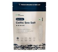 Feel Complete | 400g Fine & Dry Celtic Sea Salt | No Need To Grind | Organic Approved | Essential Minerals & Electrolytes | Natural Alternative To Table Salt | Lab Tested