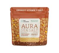 Feel Complete | Organic Aura Sea Salt | Turmeric Black Pepper Ginger Cinnamon Infused Celtic Sea Salt | Daily Vitamin D In Every Pinch | Perfect Finishing Salt | Great Taste Award Winner | Vegan