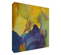 Feel Good Art Medley Painting By Artist Val Johnson, Canvas, Multi-Colour, 76 x 76 x 4 cm