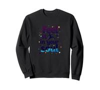 Feel It In Your Soul: Chase Your Dreams Inspirational Sweatshirt, Adult Unisex, Black, S