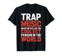 Feel Like Coolest Person Techno House Music Trap Music T-Shirt