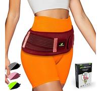 Feel Recovery Sacroiliac SI Belt Women & Men - Hip Brace for Sciatica Nerve Pain Relief - Lower Back Support Hip SI Joint, Pelvis & Leg Pain Relief - Neoprene, Adjustable & Breathable (Pink, S/M)