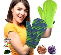 Feel Recovery Set of 2 Mitts: Osteoarthritis Microwave Gloves (One Size) - Anti-Inflammatory Hand Warmer for Arthritis and Polyarthritis - 100% Cotton Fabric and Lavender Odour (Sport)