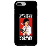Feel Safe At Night Sleep With A Doctor - Arzt Arztkittel Case for iPhone 7 Plus/8 Plus