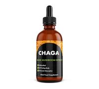 Feel Supreme - Chaga Mushroom Liquid Extract - Antioxidant-Rich, Pure Chaga Mushroom Supplement - Immune System Booster, Energy Supplements - Non-GMO, Natural Ingredients - 60ml
