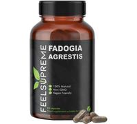 Feel Supreme Fadogia Agrestis Natural Testosterone Support 90 Caps in Black Feel Supreme Black