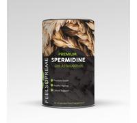 Feel Supreme Premium Spermidine & Astaxanthin Complex 60 Caps in Black Feel Supreme Black 60 Caps