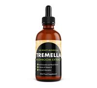 Feel Supreme - Tremella Mushroom Extract Liquid 60ml - 10:1 Dual Extract Supplement - Skin Hydration, Skin Health & Antioxidant Support - Mushroom Supplement for Men & Women - Vegan Tincture