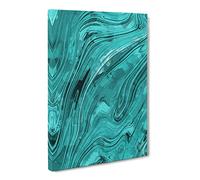 Feel The Beat In Abstract Modern Canvas Wall Art Print Ready to Hang, Framed Picture for Living Room Bedroom Home Office Décor, 24x16 Inch (60x40 cm)