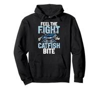Feel the Fight of the Catfish Bite Catfish Pullover Hoodie