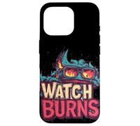 Feel the Heat with This Watch It Burns Statement Outfit Case for iPhone 16 Pro