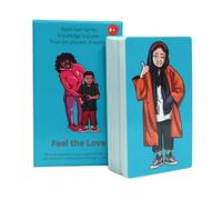 Feel the Love! Coaching Cards - Strengthen Parent-Child Bond | Emotional Connection & Meaningful Conversations | Build Trust & Affection with Fun Questions
