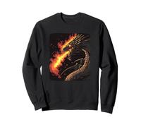 Feel the Power of a Fire Breathing Dragon Costume Sweatshirt