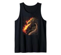 Feel The Power of a Fire Breathing Dragon Costume Tank Top