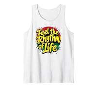 Feel The Rhythm Of Life Reggae Tank Top