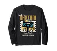 Feel The Rythm - Kings of Hip Hop (Funny Graphic) Long Sleeve T-Shirt