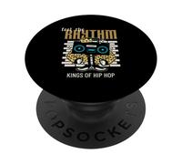 Feel The Rythm - Kings Of Hip Hop (Funny Graphic) PopSockets Adhesive PopGrip