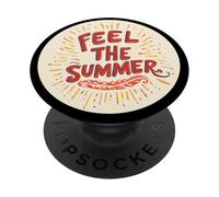 Feel the Summer Logo Emblem PopSockets Adhesive PopGrip