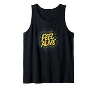 Feel the Vibes with this Uplifting Statement Outfit Tank Top