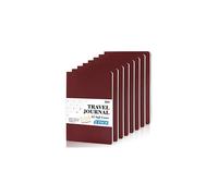 feela 8 Pack Soft Cover Journal Bulk, Notebooks College Ruled for Work, Lined Travel