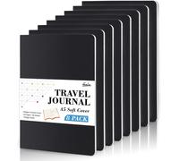 feela 8 Pack Soft Cover Notebooks A5 Lined Journal Notebooks College Ruled for